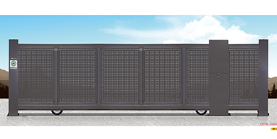 無(wú)軌鋅鋼平移門4