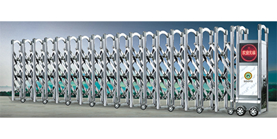 不銹鋼電動伸縮門6